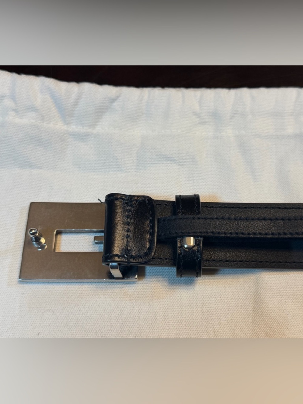 New Gucci Floral G Logo Buckle Black Belt Size 44 / 110 cm Fits a Waist 40 - 44 - Picture 9 of 12